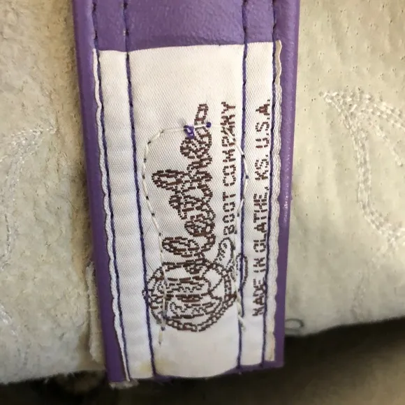 Olathe, KS, Vintage Purple Western Women's Boots