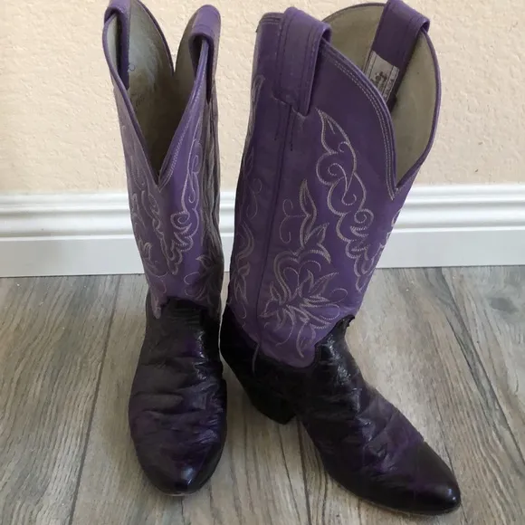 Olathe, KS, Vintage Purple Western Women's Boots