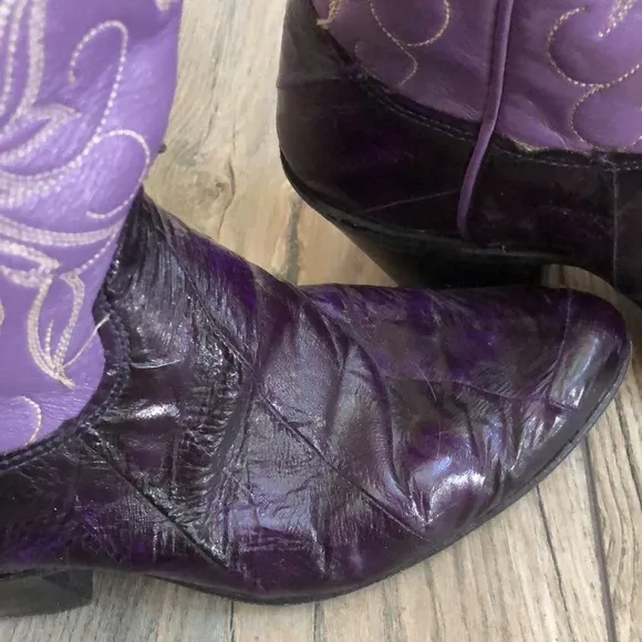 Olathe, KS, Vintage Purple Western Women's Boots