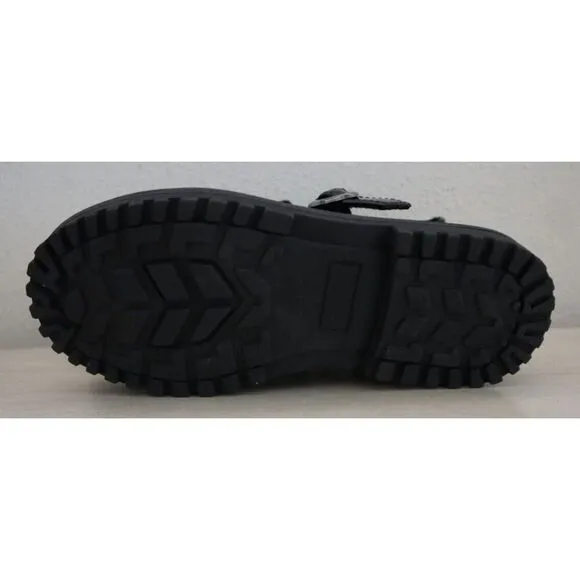 Old Navy 416676-011 Girl's Sz 1Y Black Jack Chunky Platform Mary-Jane Shoes