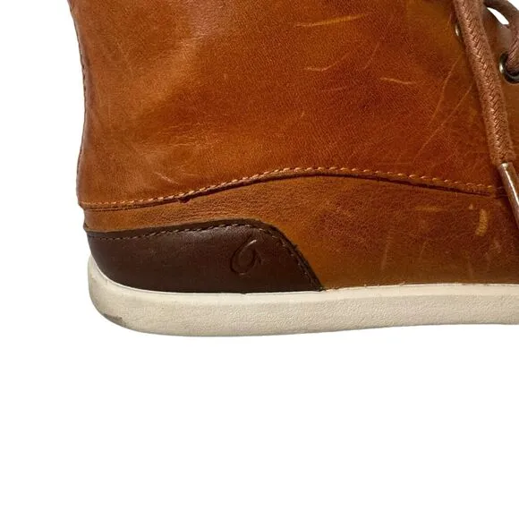 Olukai Men's Nalukai Kala Boot Lace Up High Top Shoes Men's Size 8