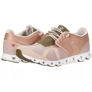 On Cloud 5 Slip On Running Shoes Pink Rose Athletic Sneakers Casual Womens 10.5