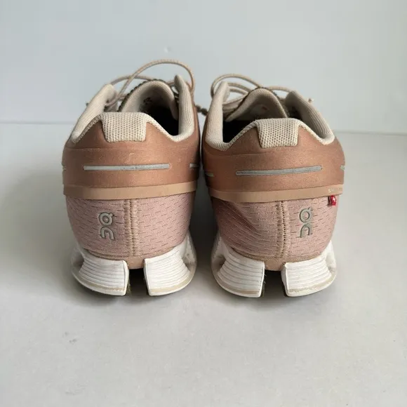 On Cloud 5 Slip On Running Shoes Pink Rose Athletic Sneakers Casual Womens 10.5