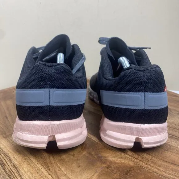 On Cloud Cloudflow Rock Rose Womens Black Pink White Size 9.5 Running shoes