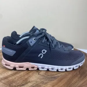 On Cloud Cloudflow Rock Rose Womens Black Pink White Size 9.5 Running shoes