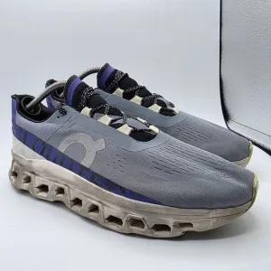 On Cloud Cloudmonster Mens Size 12 Gray Athletic Shoes Running Walking Outdoors