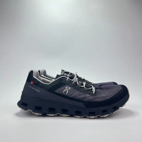 On Cloud Cloudvista Black Eclipse Athletic Running Shoes Sneaker Men's Size 9