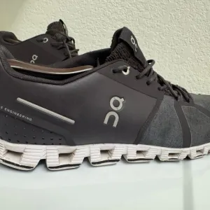 On Cloud Terry Men's Travel Running Shoes Sneakers Black &amp; Gray Size 11