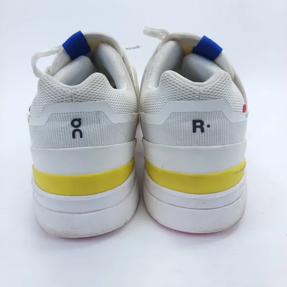On Running THE ROGER Spin Undyed-White Yellow 3MD11471090 Mens Size 13 Shoes