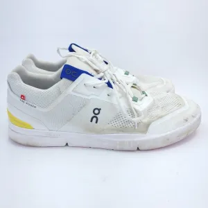On Running THE ROGER Spin Undyed-White Yellow 3MD11471090 Mens Size 13 Shoes