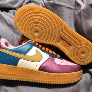 ONE OF A KIND CUSTOM Nike Air Force 1 Low By You, AF1 Women's Size 8 COLLECTORS!