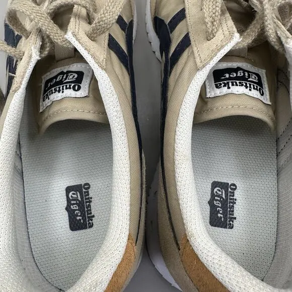 Onitsuka Tiger Men's 9.5 US Sneakers Wood Crepe/Midnight Running Shoes Tan