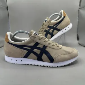 Onitsuka Tiger Men's 9.5 US Sneakers Wood Crepe/Midnight Running Shoes Tan