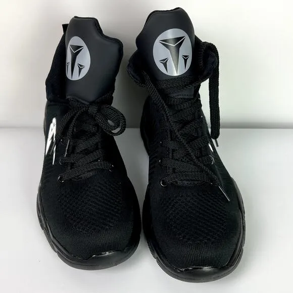 ORISATCO Men's Steel Toe Boots Size 10.5 High Top Black Shoes Slip Resistant