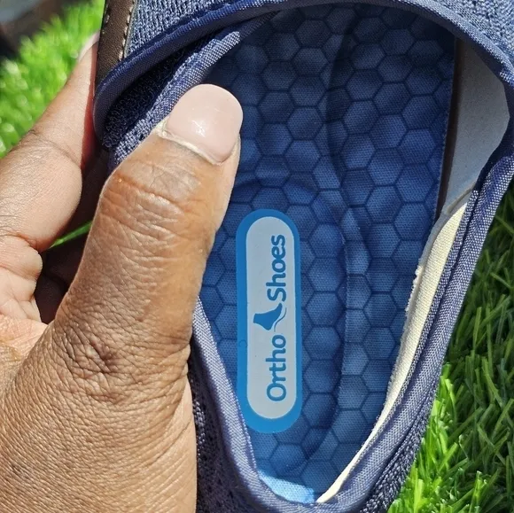 ORTHO Uni-Sex Lightweight Adjustable Closure Walking Diabetes Shoes