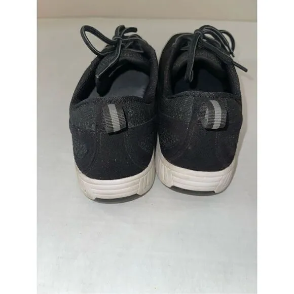 OrthoFeet 619 Shoes Black Athletic Comfort Walking Diabetic Mens 11.5