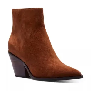 PAIGEWomen's Libby Pointed Toe Block Heel Booties