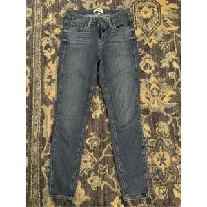 Paige Women's Verdugo Crop Jeans Size 25 Blue Medium Wash Denim