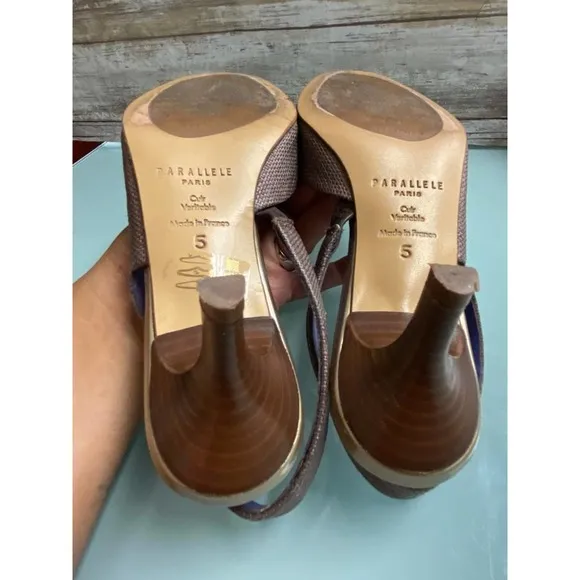 PARALLELE PARIS MADE IN FRANCE TOE SANDALS 5