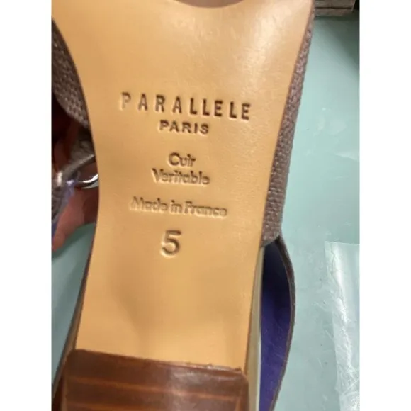 PARALLELE PARIS MADE IN FRANCE TOE SANDALS 5