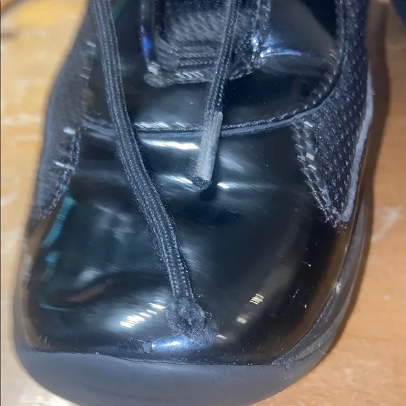 Patent leather Prada high top kids shoes size 34 (2-1/2)