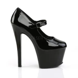 Patent Platform Mary Jane High Heel Shoes