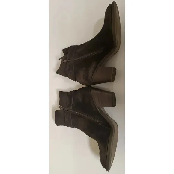 Paul Green 8.5 US  Black Nubuck Sheridan Ankle Comfort Chic Boot/Bootie AU6 $490
