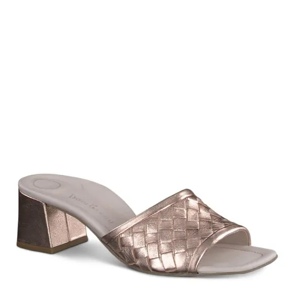 Paul Green Tisha Heel in Rosato Nappa Metallic, Size UK 5.5 US 8 EXCELLENT!