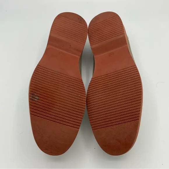 Peter Millar Suede Excursionist Penny Loafer Slip On Shoes Taupe Brown Mens 10.5
