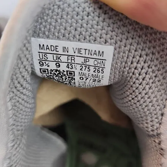 Pharrell x adidas NMD Human Race Animal Print 'Grey' Mens Size 9.5