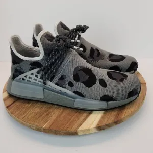 Pharrell x adidas NMD Human Race Animal Print 'Grey' Mens Size 9.5