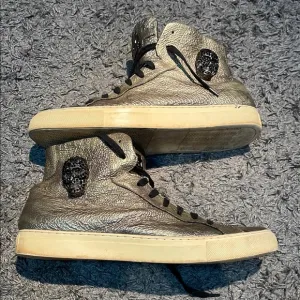 Philipp plein high top skull shoes