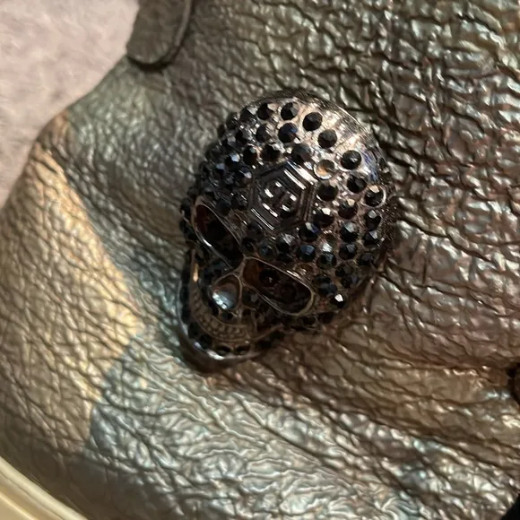 Philipp plein high top skull shoes