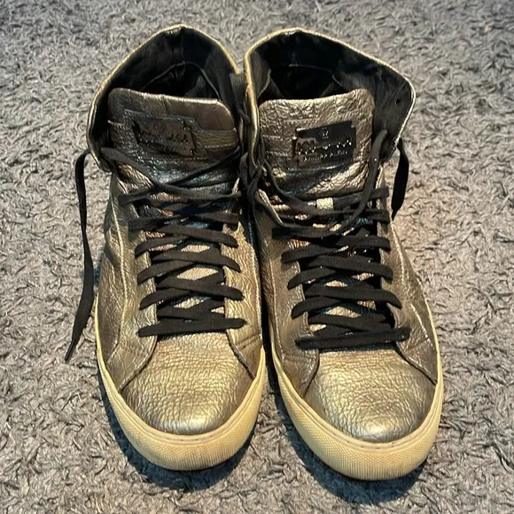 Philipp plein high top skull shoes