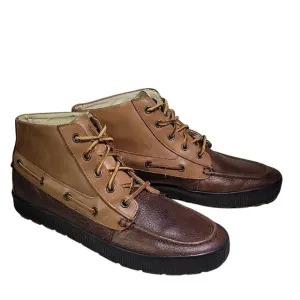 Polo Ralph Lauren Delmont Leather Lace Up Boots Mens Size 9D