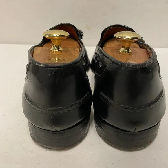 Polo Ralph Lauren Made in England Vintage Tassel Loafer in Black Size 9