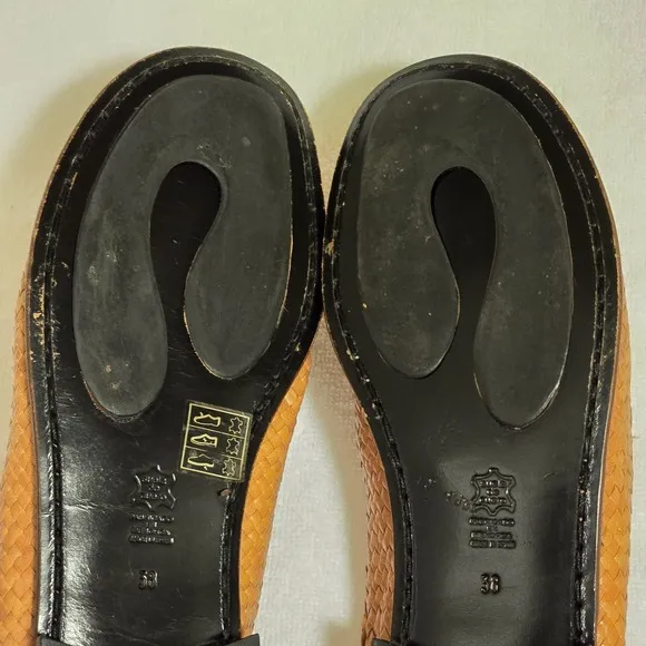 PONS‎ QUINTANA for BERGDORF GOODMAN Womens Leather Mule Slides Sandals 38 / US 8
