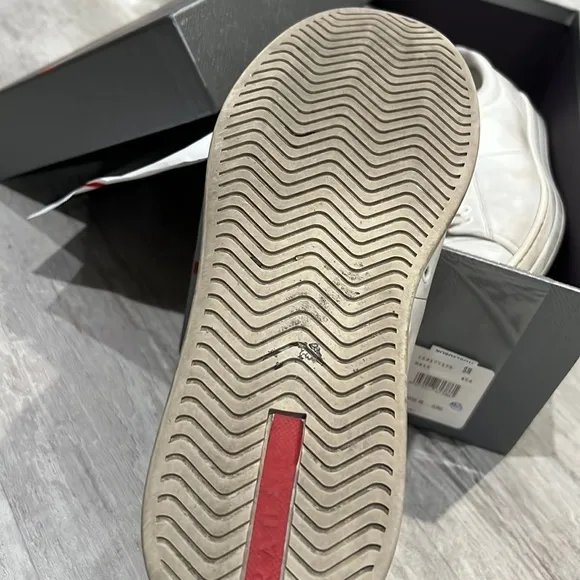 Prada White Classic Shoes w/ Rubber Soles Size UK 7 Men US 9-9.5