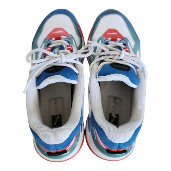 Puma Kids Lace Up Multicolor Sneakers Casual 4.5