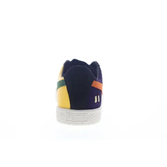 Puma Mens Clyde X The Hundreds Blue Shoes ()