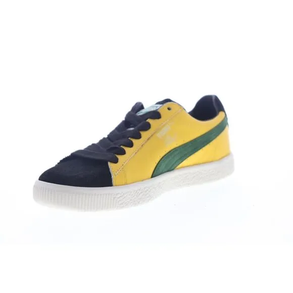 Puma Mens Clyde X The Hundreds Blue Shoes ()