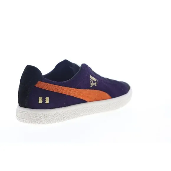 Puma Mens Clyde X The Hundreds Blue Shoes ()