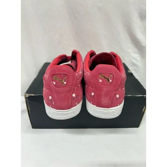 Puma Mens Suede Classic 358288 01 Red Casual Shoes Sneakers Size 10.5
