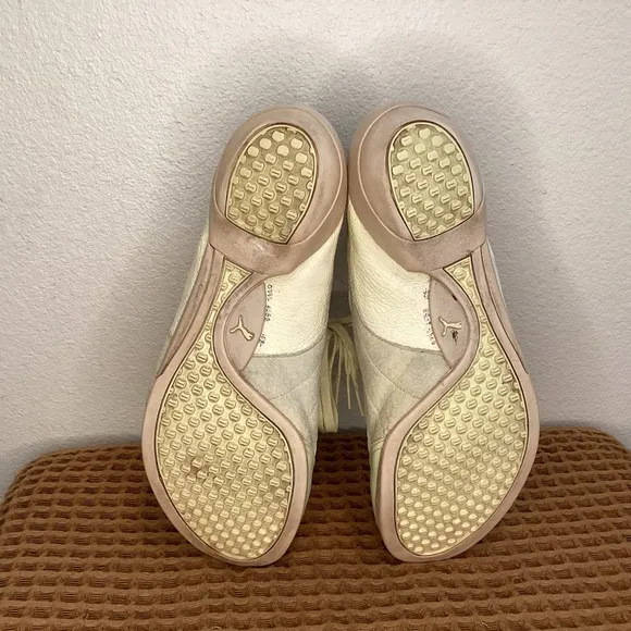 Puma Nuala 2000s Y2K Vintage Archive Leather Lime Women’s Sz 11 Sneaker‎ Shoes