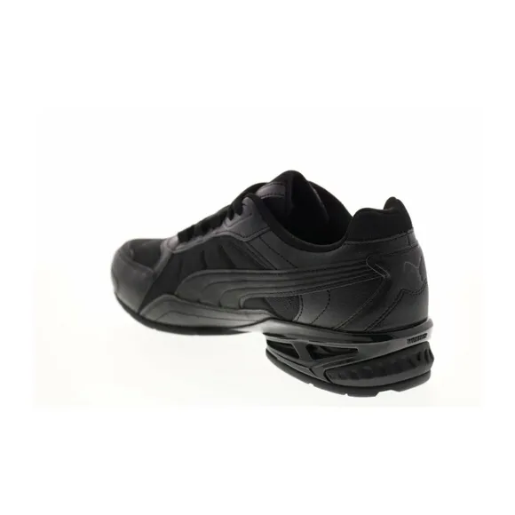 Puma Respin Low Top Mens Athletic Trainers Shoes Black 374891-04 NEW Sz 11.5