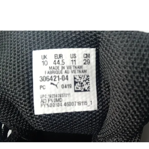 PUMA x BMW Motorsport Black Shoes Drift Cat 5 Ultra 2 Men's Size 11