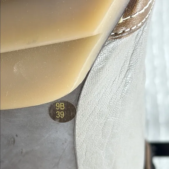 (Q6) BCBGMAXAZRIA VINTAGE,Y2K Stylish Brown and Gray Women's Heeled Boots,size 9
