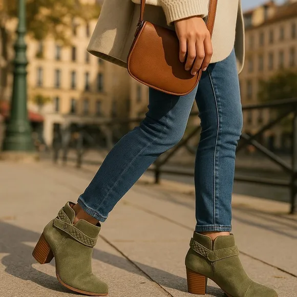 Rag &amp; Bone Women’s Grey Suede Harrow Boots Size EU 37 US 6.5 Leather New