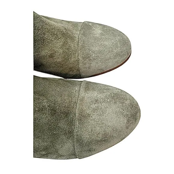 Rag &amp; Bone Women’s Grey Suede Harrow Boots Size EU 37 US 6.5 Leather New