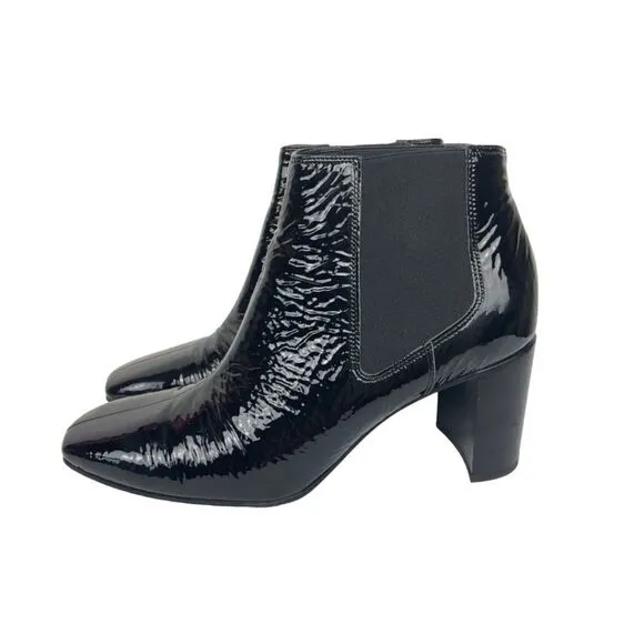 Rag &amp; Bone Aslen Patent Leather Ankle Boots